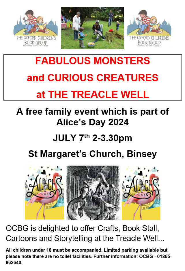 Fabulous Monsters and Curious Creatures at The Treacle Well flyer